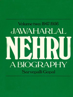 cover image of Jawaharlal Nehru